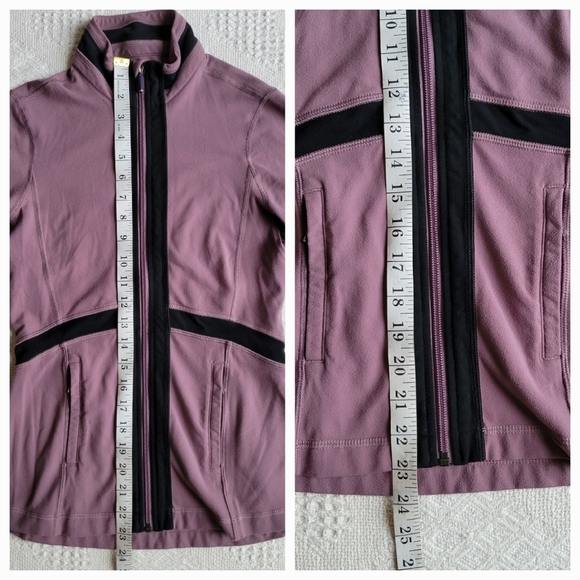 Lululemon Athletic Sports Running Zip Up Long Sleeve Sweater/Jacket - Picture 8 of 11